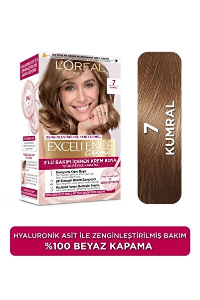 L'Oreal Paris Excellence Creme Saç Boyası 7 Kumral