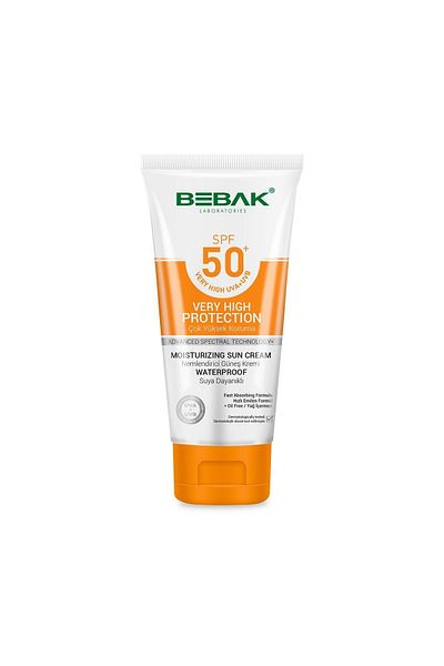 Bebak 50 SPF 75 ml Moisturizing Sunscreen - Tube