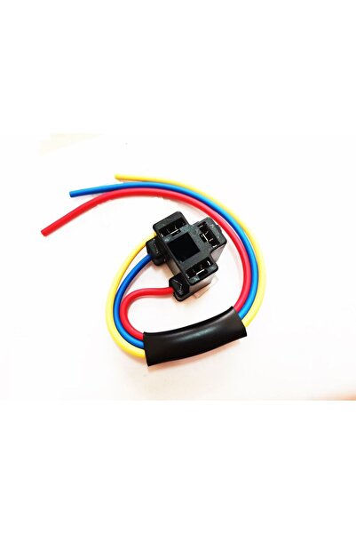 ERAKS CAR ACCESORIES Far Fişi H4 Ampul Duyu Atom Far Fişi Uyumlu 1 Adet Lüx L...