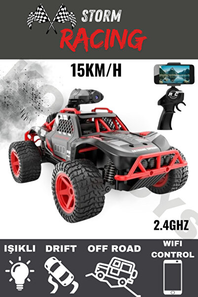 kosetoys Uzaktan KumandalıAraba Kameralı Telefonla Kontrol Fotograf Çekme Vid...