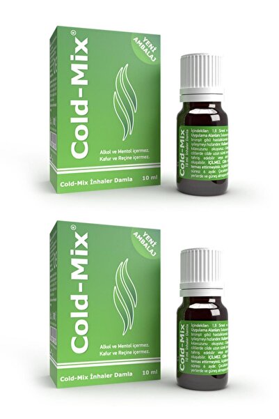 Cold-Mix Cold Mix Inhaler Damla 10 ml X 2 Adet