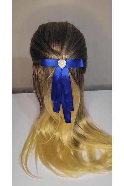 LO ADORO Crystal Rhinestone Pearl Detailed Automatic Ribbon - for Bow, Buckle, Engagement and Wedding