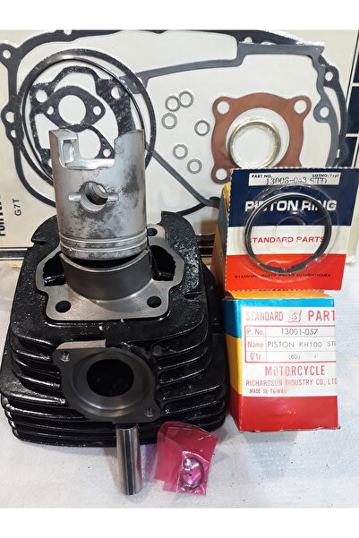 İtimat Kawazaki KH100/KE100 Silindir set komp+conta tw
