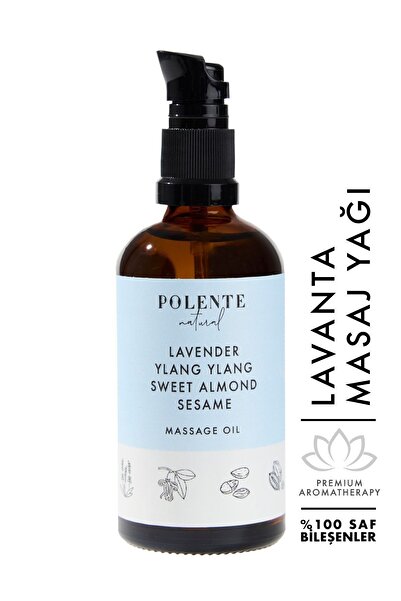 Polente Natural Lavanta & Ylang Ylang Sakinleştirici Masaj Yağı (100 ML)