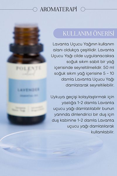 Polente Natural Lavender Essential Oil - 10 Ml