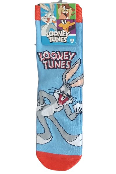 Looney Tunes Лицензирани Шарени Детски Чорапи - 4 Чифта