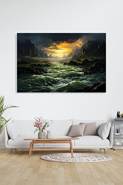 KanvasSepeti Light of Hope Wall Painting - Canvas Decor for Living Room, Bedr...