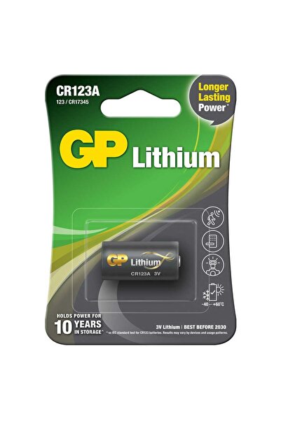 REWEL Gp Cr123a Fotograf Makinesi Pili 661076