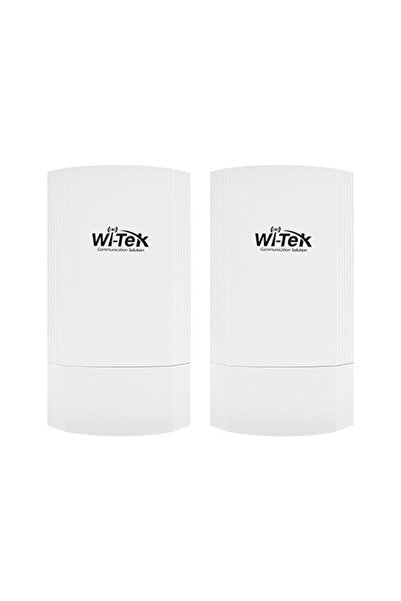 REWEL Wi-Tek WI-CPE511H-KIT 5.8g 3km 900M Wireles Aktarıcı 2li Set Dış Ortam ...
