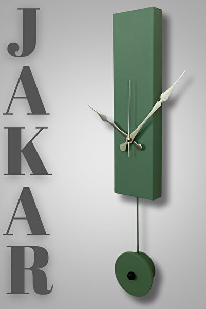 MOOCLOCK Jakar Model Dekoratif Metal Akar Sessiz Mekanizmalı Duvar Saati (SARKAÇ ŞEKLİNDE SÜS)