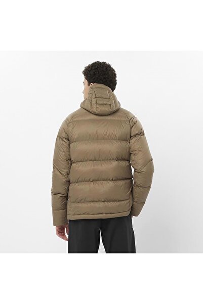 Salomon Lc2361000 Outline Down Hooded 800 Dolum Kaz Tüyü Erkek Mont Kahverengi
