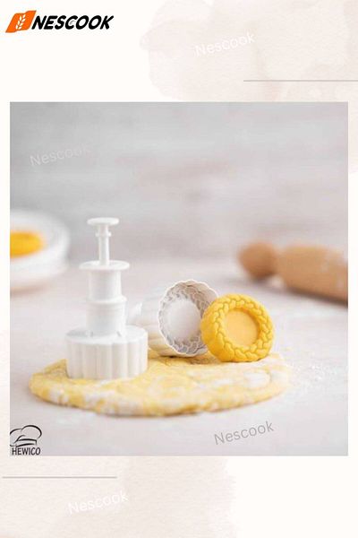 nescook Press-On Cutter for Halva and Cookie - Cookie Cutter