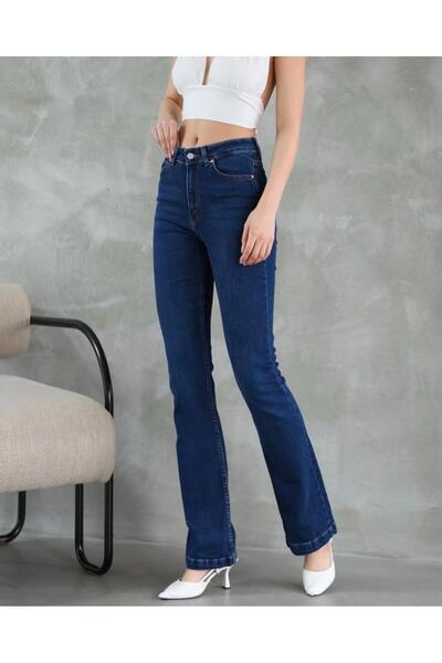 AL&SU BUTİK blugi evazați spanioli de damă