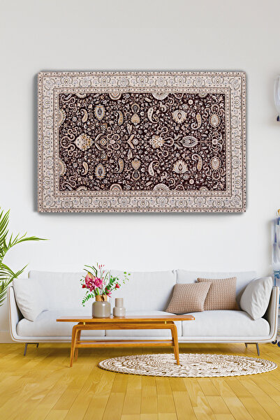 KanvasSepeti Ethnic Motif Patterned Vintage Wall Painting - Decorative Canvas...