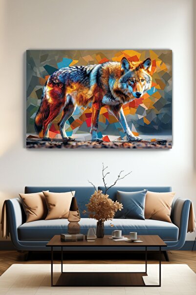 KanvasSepeti Πίνακας τοίχου από καμβά Noble Power - Σαλόνι σπιτιού Διάδρομος ...