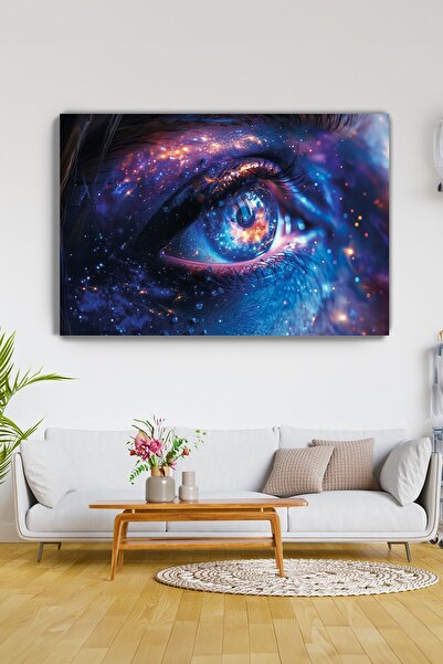 KanvasSepeti Universal Eye Canvas Wall Art - Home Living Room Hallway Living ...