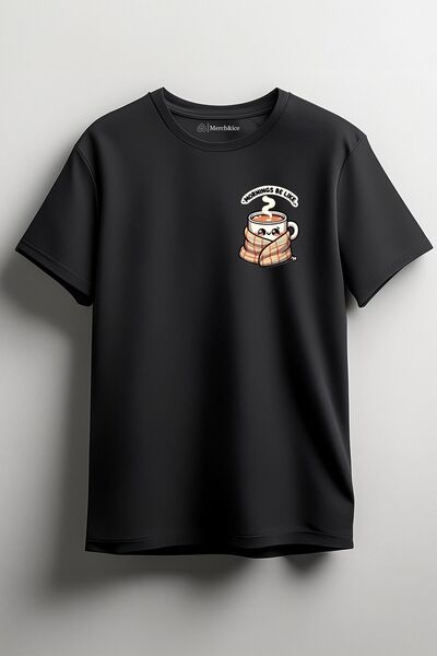 Merch&ice Jutra su poput - Ćebe Smešljiva šolja Štampano Unisex T-shirt