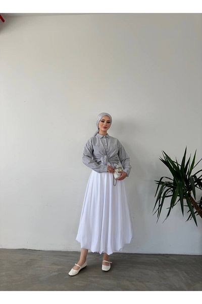 TANISA Φούστα Bella με φερμουάρ Tns-4359