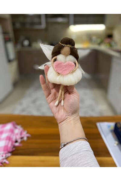 Tasarım Keçe Peri bebek, keçe melek bebek, keçe bebek