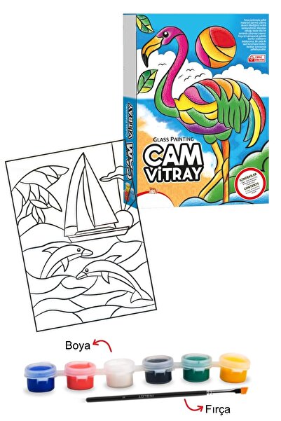 Hayal Sepeti Cam Vitray Boyama Sanatı, Glass Painting Yunus Yelken