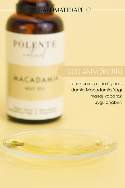 Polente Natural Makademia Walnut Oil - Cold Pressed (30 ML)