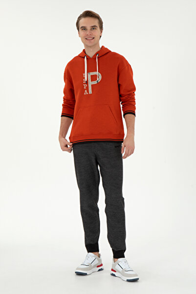 U.S. Polo Assn. Erkek Antrasit Melanj Triko Pantolon 50277419-VR081