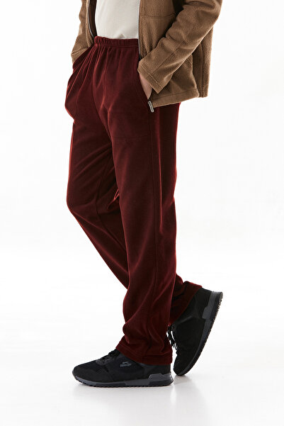 Fulla Moda Φλις φούτερ με ελαστική μέση και τσέπες