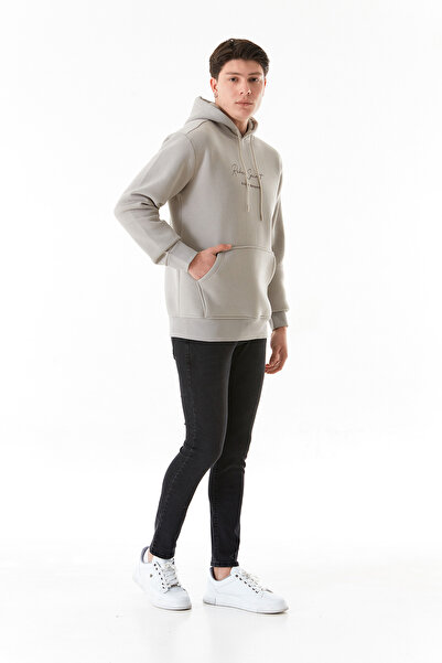 Fulla Moda 3-нитковий світшот з капюшоном і принтом