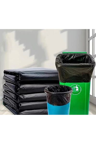 Florex 80X110 Jumbo Size Ultra Durable - Pack of 10 Carrying Garbage Bags