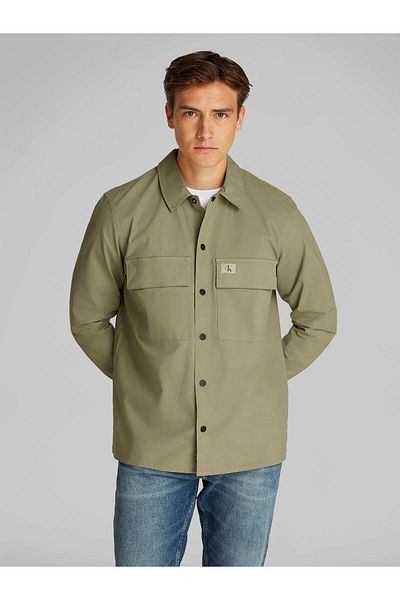 Calvin Klein Cargo Cotton Ripstop Overshirt