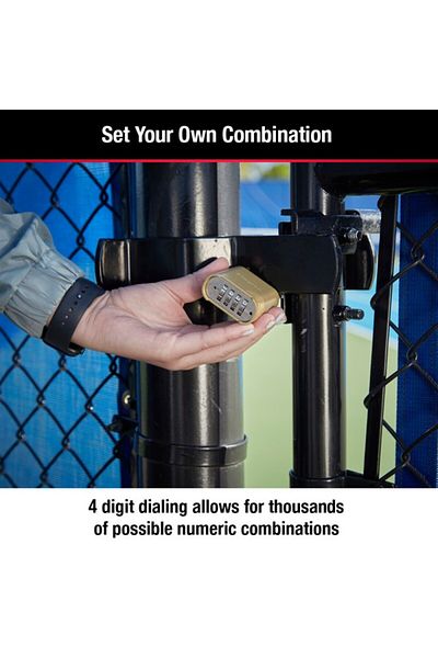 Master Lock Roller Pin Locking Mechanism Combination Pad Lock 51 x 25mm