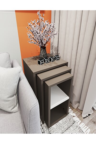 MOKA Üçlü Zigon Sehpa