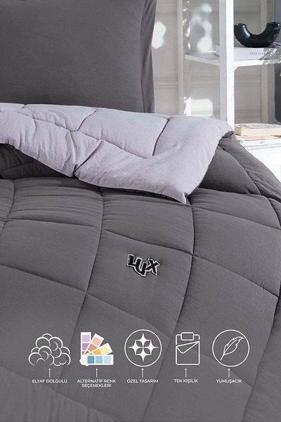 Elart Σετ ύπνου Violet Comfort Μονό Anthracite
