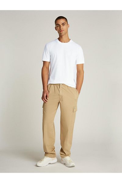 Calvin Klein Woven Label Tee - Regular Fit