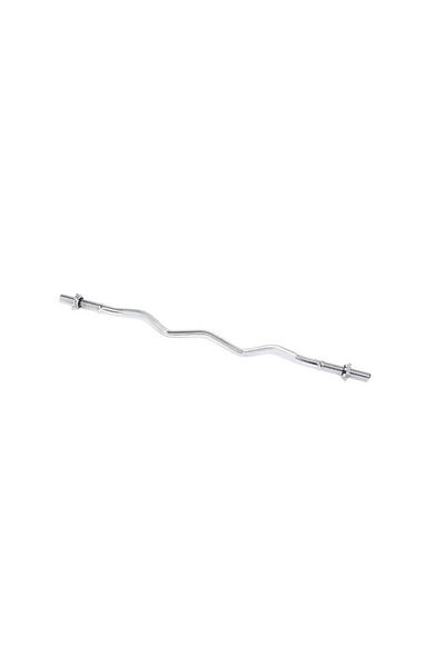 BODY SCULPTURE Curl Bar with Spinlock Collars 120x7.5x2.5cm