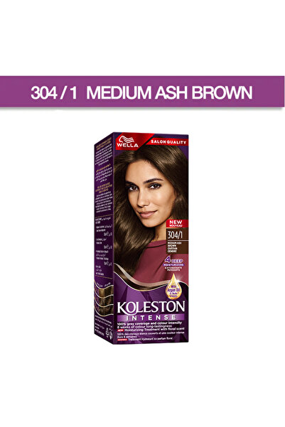 Wella ويلا كولستون صبغة شعر 50مل بني رمادي متوسط 304/1