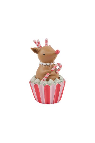 Spring&Kos Διακόσμηση Cupcake Deer