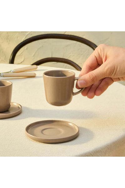 Karaca Karaca Eric 8-teiliges Espressoglas-Set für 4 Personen
