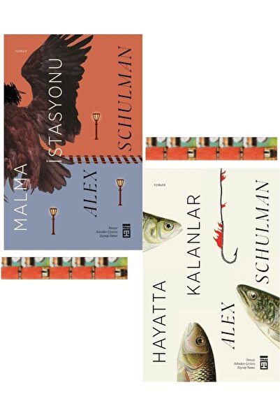 Timaş Yayınları Malma İstasyonu, Hayatta Kalanlar - Alex Schulman (2kitap)