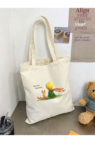 Cemira Little Prince Thick Tote - Τσάντα υφασμάτινη, Shopper και Pinterest