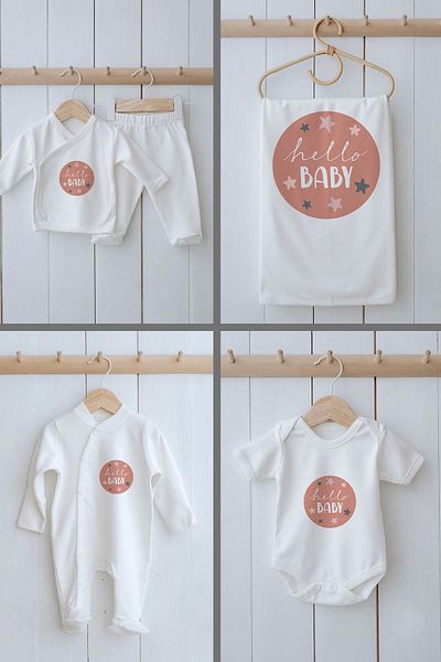 Tuğba Kuğu Organic 11-Piece Hospital Release - Pure Baby - Hello Baby