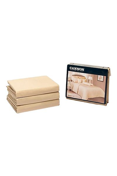 Cannon 3-Piece Machine Washable High Quality Queen Fitted Sheet Set 25x30x6cm