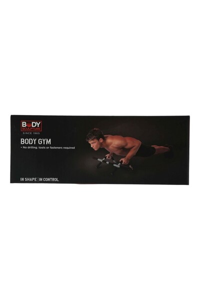 BODY SCULPTURE Multi Functional High Quality Steel Total Body Workout Bar 50x8.4x19.2cm