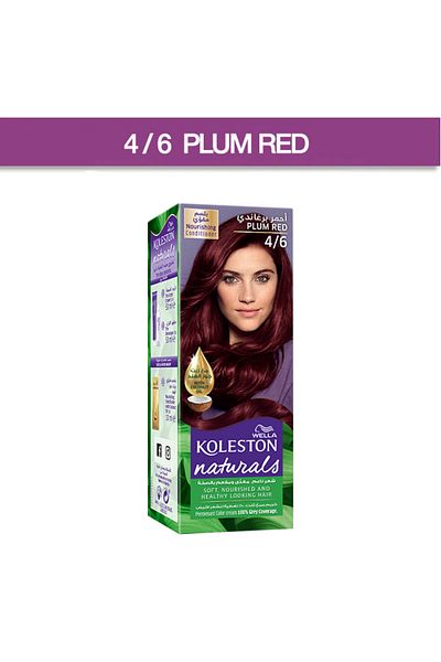 Wella ويلا كولستون صبغه طبيعيه احمر برغندي 4/6