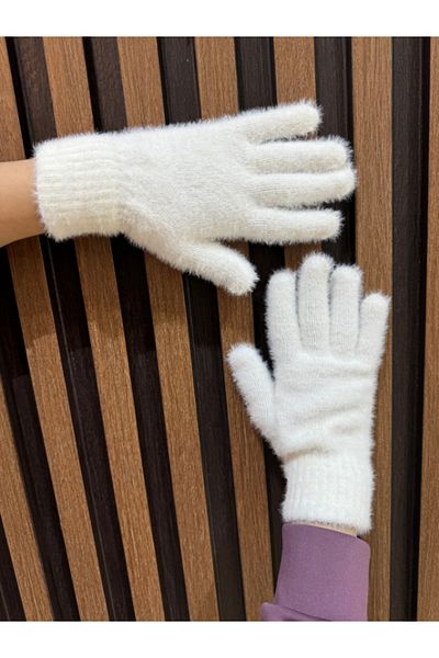 Benittokids Girl's Winter Plush Long Gloves 7015