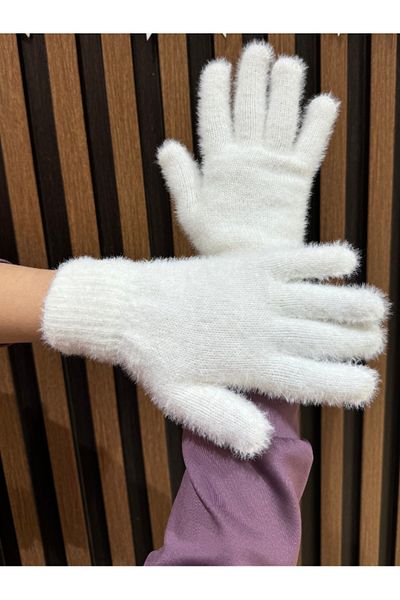 Benittokids Girl's Winter Plush Long Gloves 7015