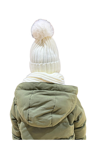 Benittokids Παιδικό Σετ Μπερέ Κασκόλ αρκουδάκι 7019