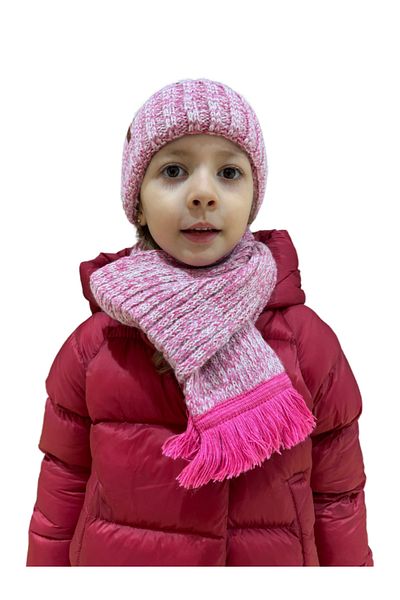 Benittokids 7021 Model Kids Hat and Gloves Scarf Set
