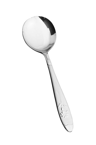 HIC 6-Piece Stainless Steel Soup Spoon Set