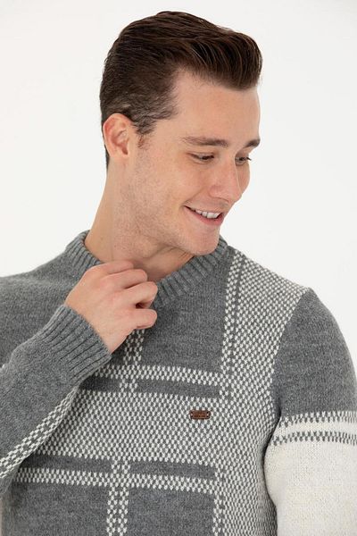U.S. Polo Assn. Men's Crew Neck Thick Style Sweater